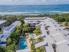 Aerial view - Parkside Palm Escape – 2BR Bali Resort in Kingscliff (1216) (Kingscliff)