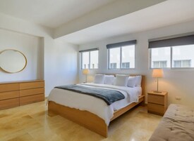 Standard Apartment, 3 Bedrooms, City View | Premium bedding, memory foam beds, in-room safe, individually furnished