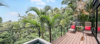 Estrellas #3 - Charming Cabin in Puerto Viejo with WiFi, Pool, AC & Ocean View!