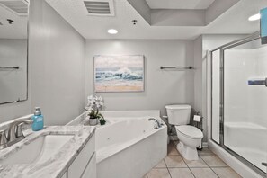 Shower, towels