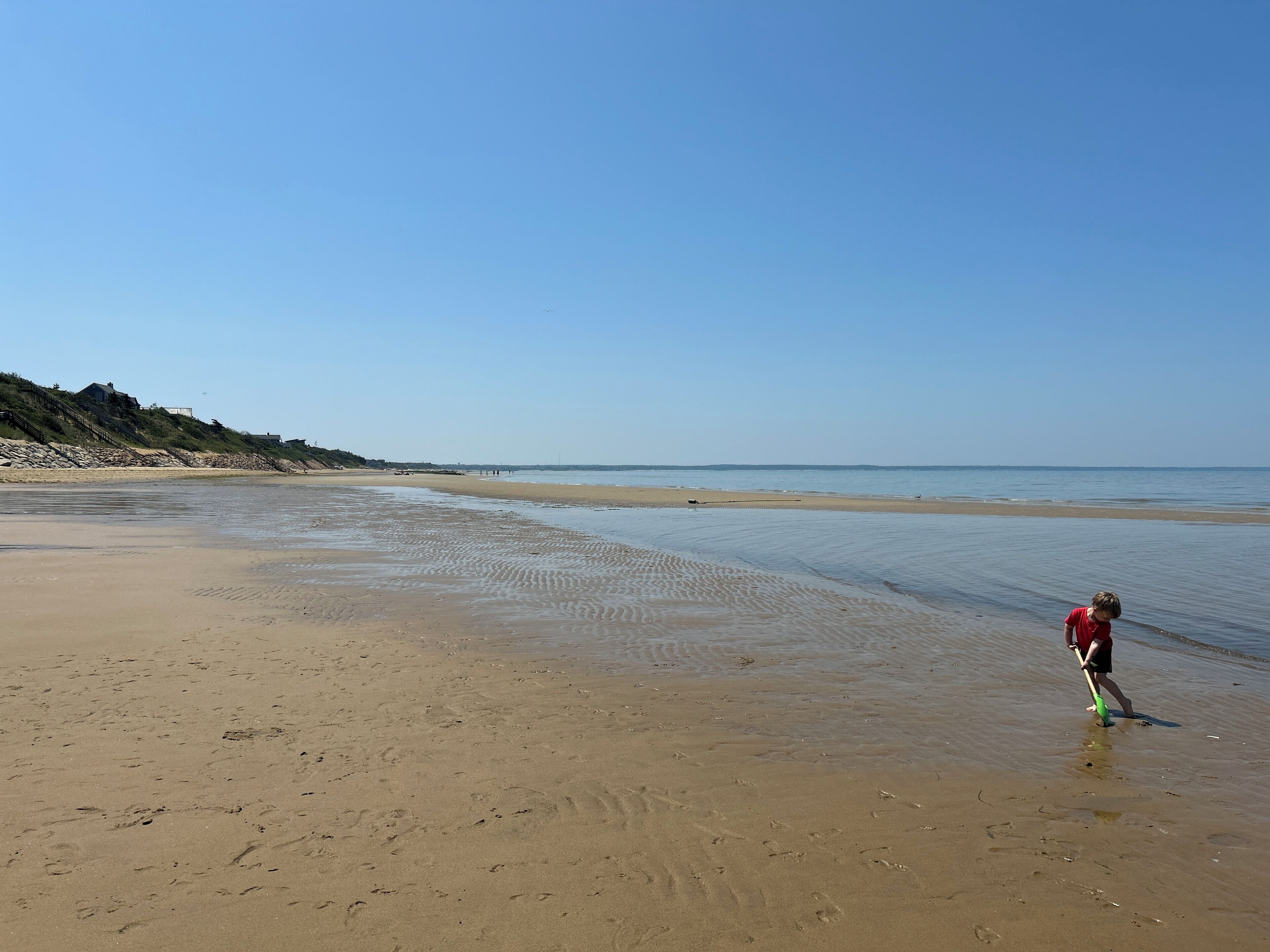 Large, private beach