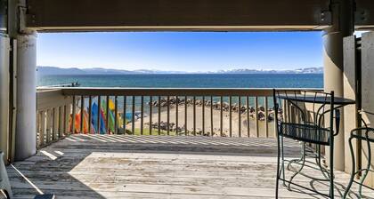 Sip your morning coffee while enjoying stunning Tahoe views!