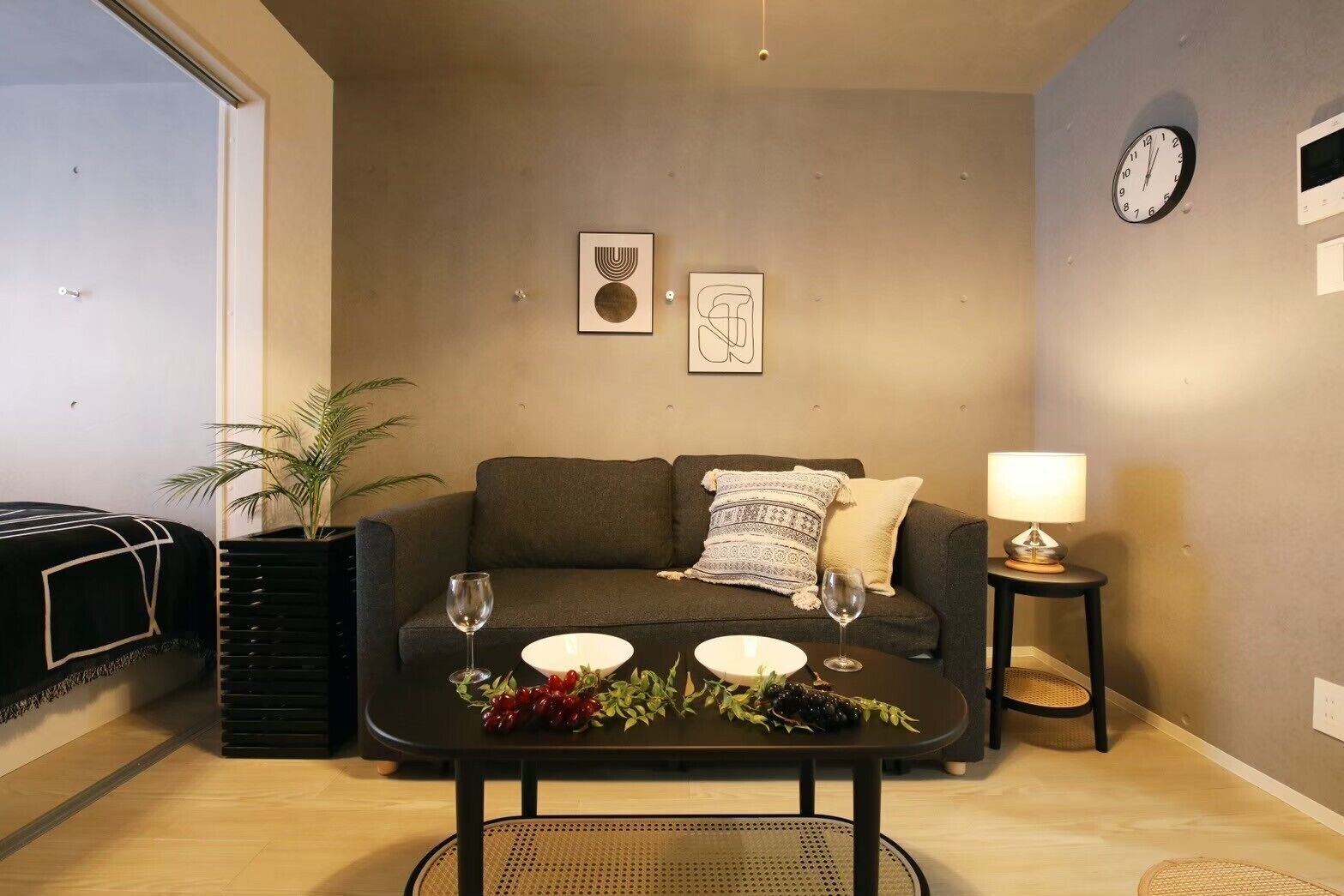 ベーシック アパートメント | 1 室のベッドルーム、遮光カーテン、アイロン / アイロン台、WiFi (無料)