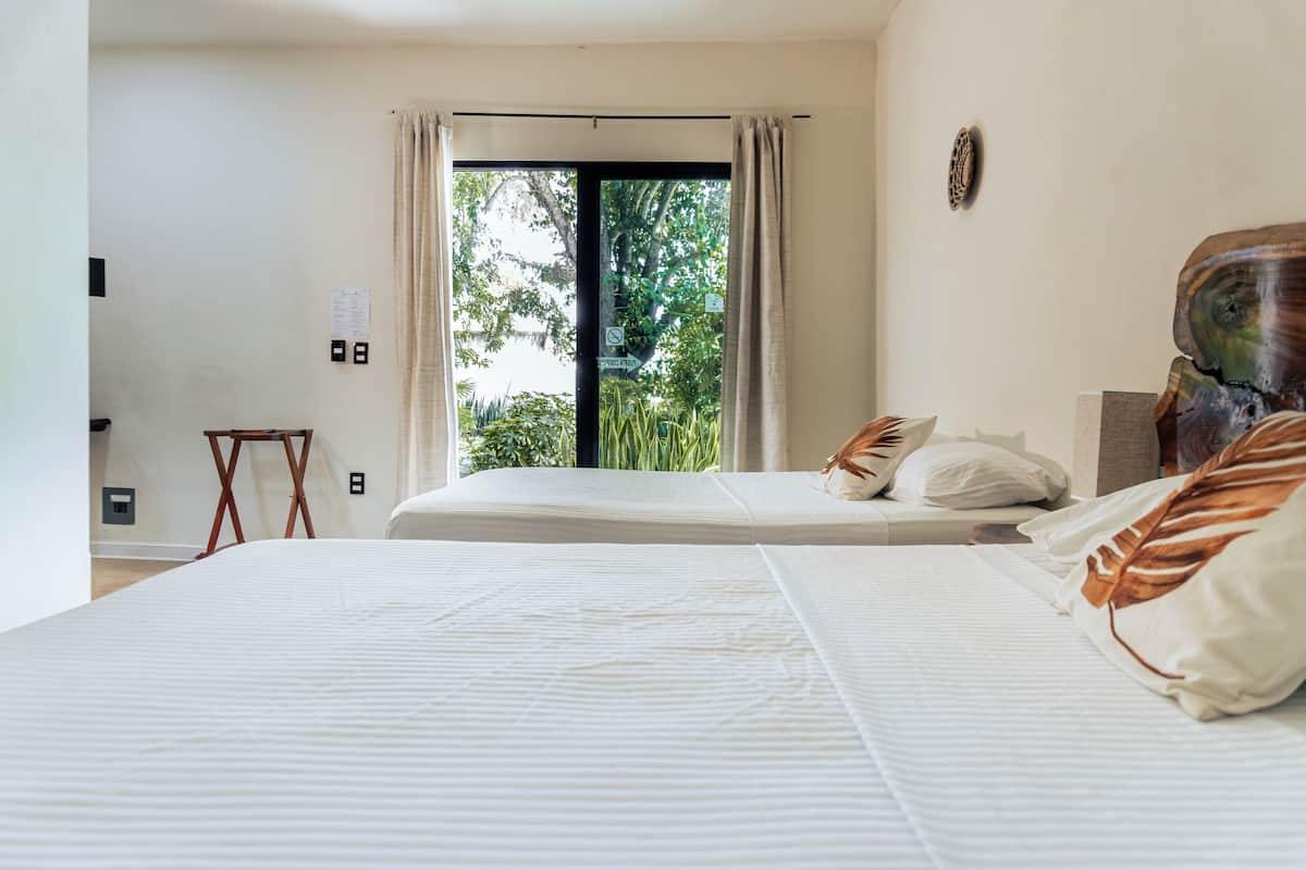 Comfort Double Room, Garden View | Premium bedding, down duvets, free WiFi, bed sheets