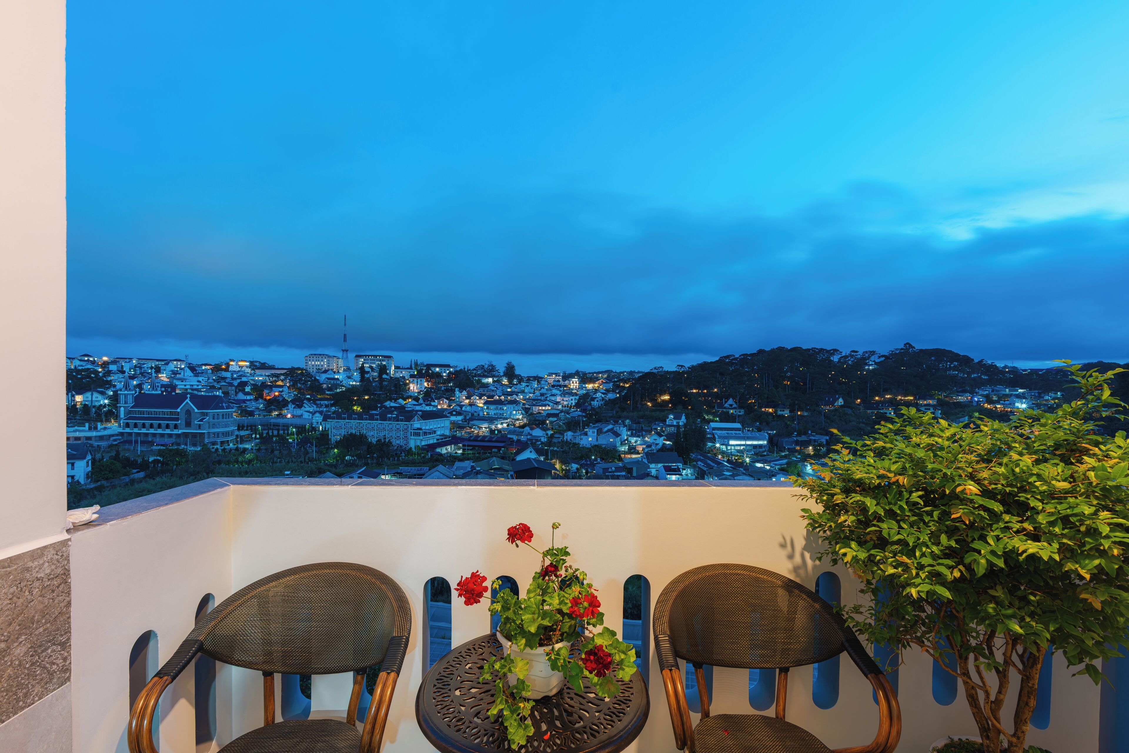 部屋からの景観