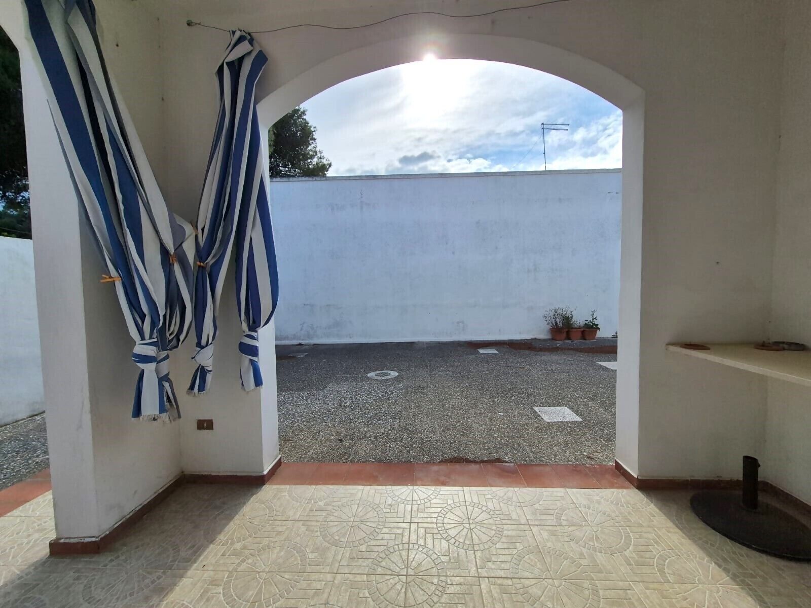 Enceinte de l’hébergement