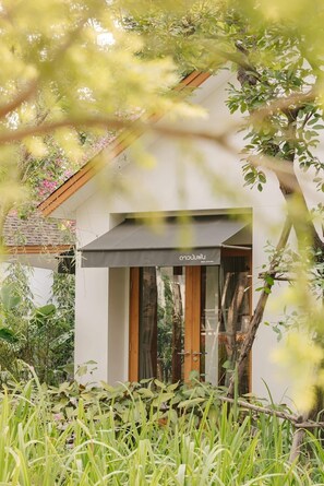 Façade de l’hébergement