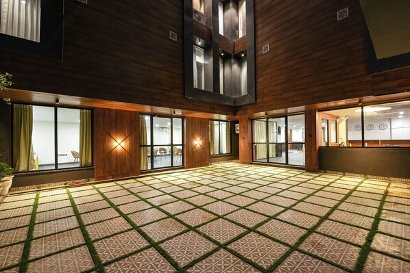 Entrée de l’hébergement