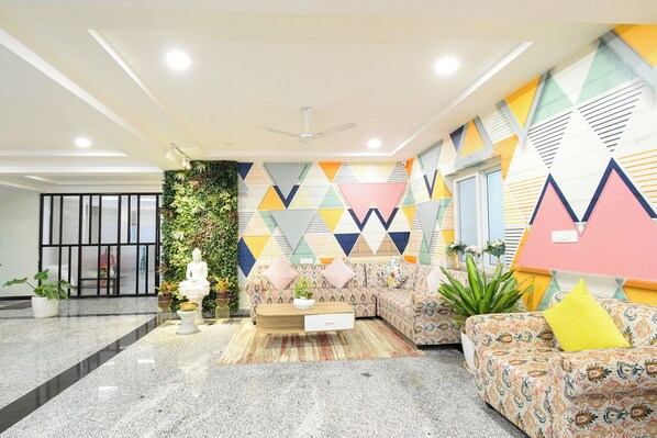 Sala de estar en el lobby