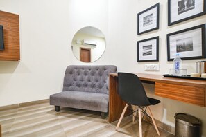 Sengetøy i egyptisk bomull, sengetøy av topp kvalitet og safe på rommet