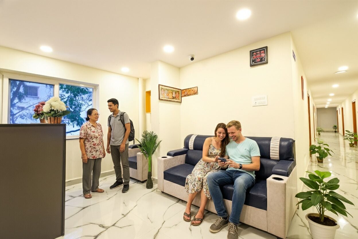 منطقة الجلوس في الردهة