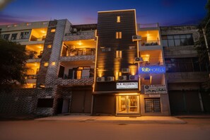 Overnatningsstedets facade