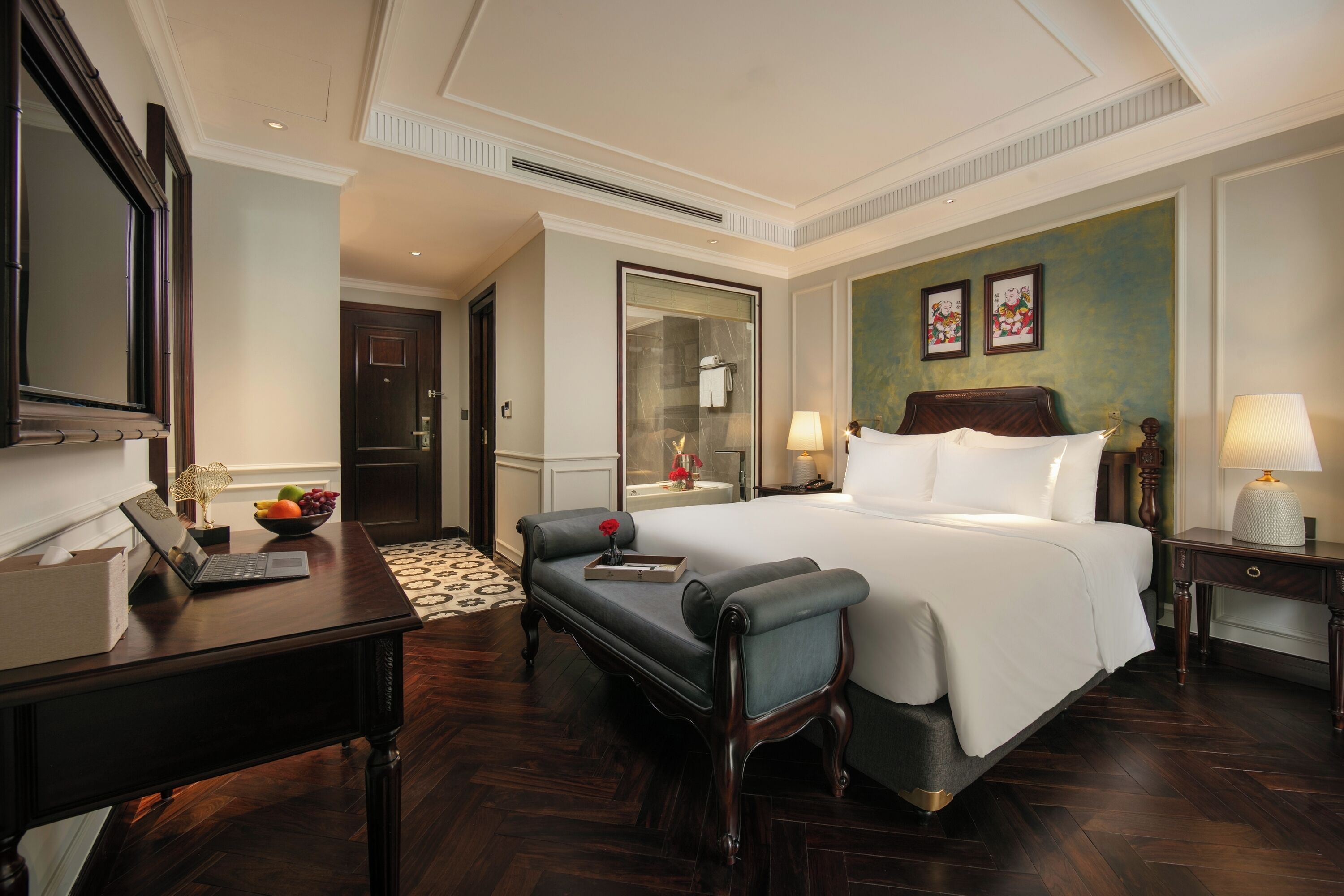 Junior Suite, Balcony, City View | Egyptian cotton sheets, premium bedding, down comforters, minibar