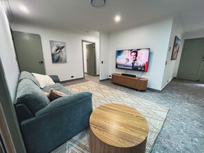 Smart TV, video games, table tennis, books