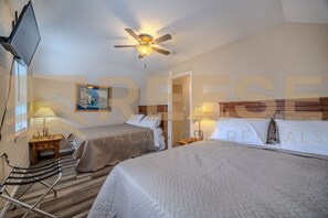 3 bedrooms, iron/ironing board, travel cot, WiFi