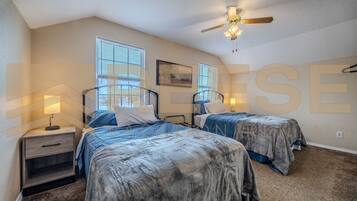 3 bedrooms, iron/ironing board, travel crib, WiFi