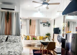 1 sovrum, strykjärn/strykbräda, wi-fi och sängkläder