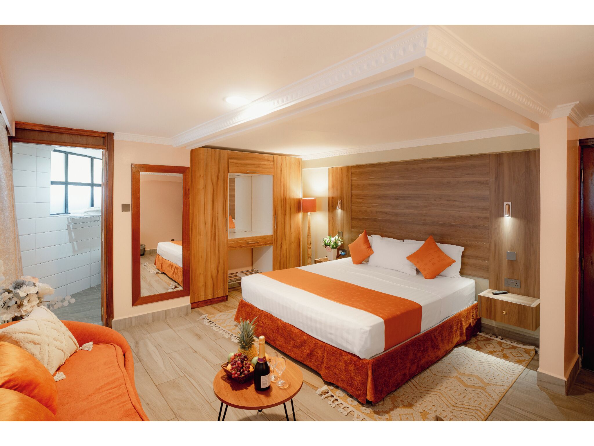 Egyptian cotton sheets, premium bedding, down duvets, memory-foam beds