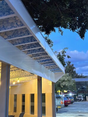 Façade de l’hébergement