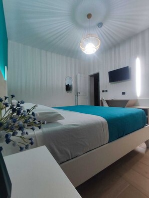 1 soverom, strykejern/-brett, wi-fi (inkludert) og sengetøy