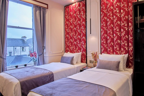 Twin beds