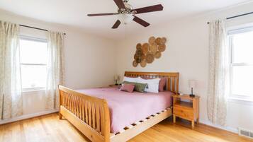 3 chambres, bureau, fer et planche Ă repasser, Wi-Fi gratuit