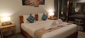 Deluxe Double Room, Balcony, Pool View