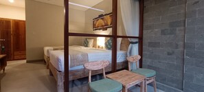 Deluxe Twin Room, Balcony, Pool View | Balcony
