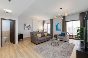 Apartment, Smoking | 2 bedrooms - Chic JBR 2BR w Pool and Gym Marina Views (Dubai)