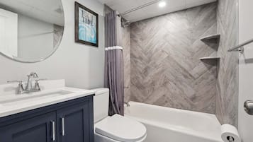 Hair dryer, towels