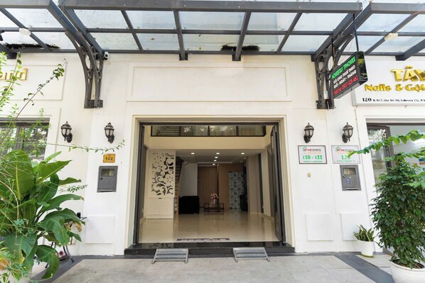 Fassade der Unterkunft