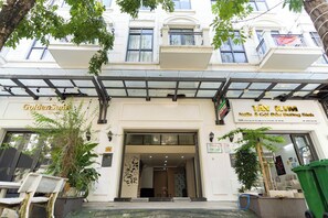 Fassade der Unterkunft