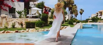 Cassiopeia 1BR Apt on Beach with Pool