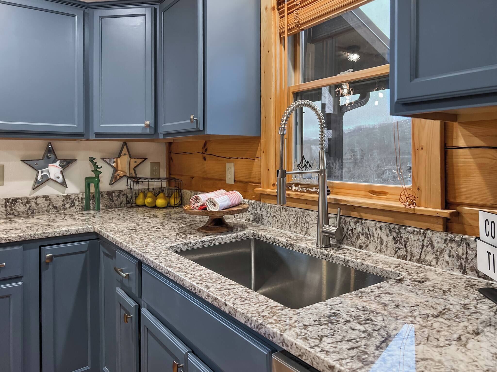 Cabin, 4 Bedrooms, Balcony, Mountain View | Interior