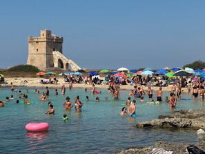 Beach - Villa Al_Mar just a step away from the white beaches of Salento (Torre Squillace)