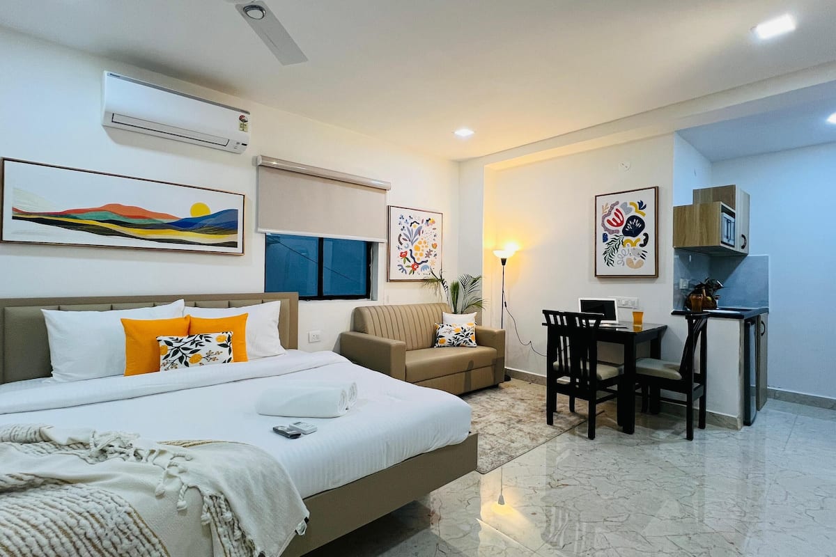1 bedroom, free WiFi, bed sheets, wheelchair access