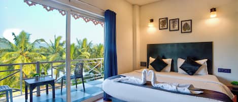 Deluxe Double Room | Pillow-top beds, blackout curtains, soundproofing, iron/ironing board