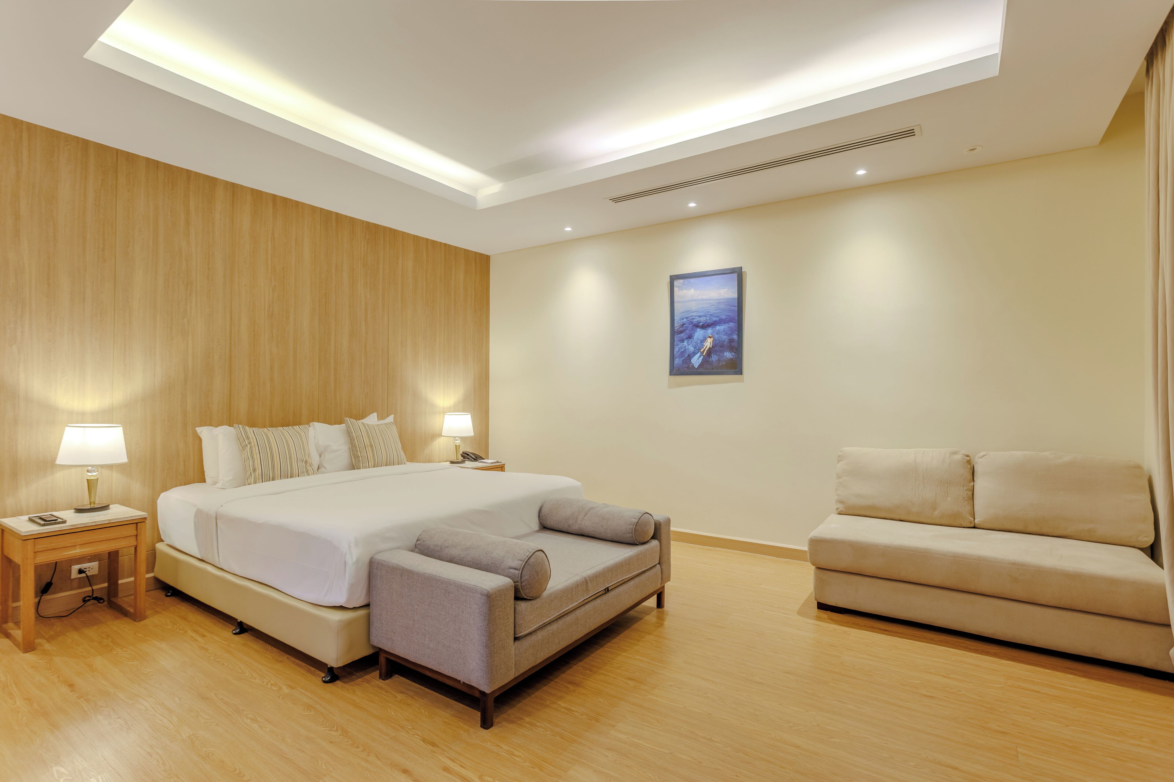 In-room safe, blackout curtains, iron/ironing board, rollaway beds