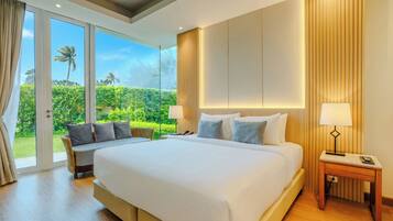 2 Bedroom Pool Villa with Kitchen | In-room safe, blackout curtains, iron/ironing board, rollaway beds