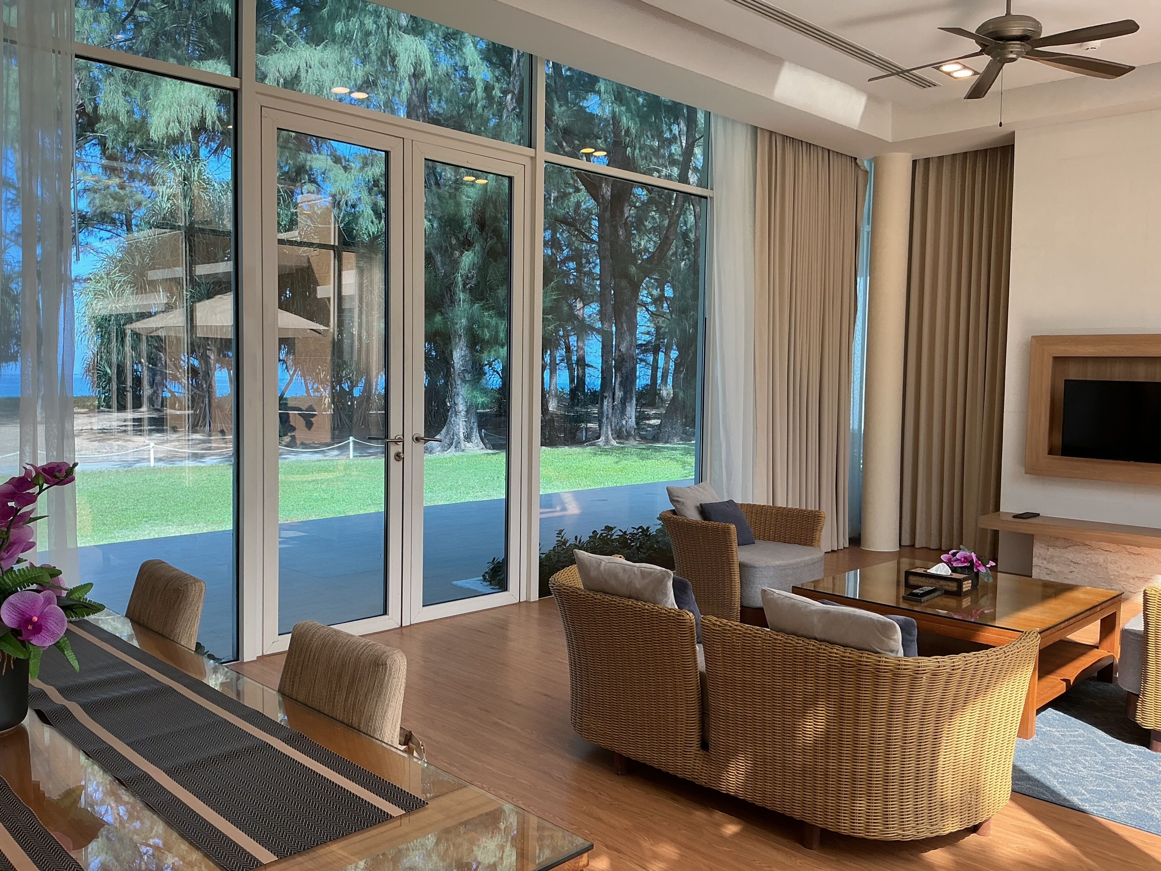 2 Bedroom Oceanfront Pool Villa | In-room safe, blackout drapes, iron/ironing board, free WiFi