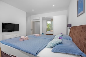 3 chambres, fer et planche à repasser, accès Internet