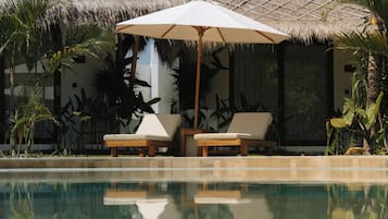 Exclusive Bungalow, Pool View | View from room