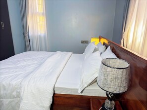 1 soverom, strykejern/-brett, wi-fi og sengetøy