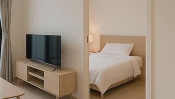 1 chambre, fer et planche à repasser, Wi-Fi, literie fournie