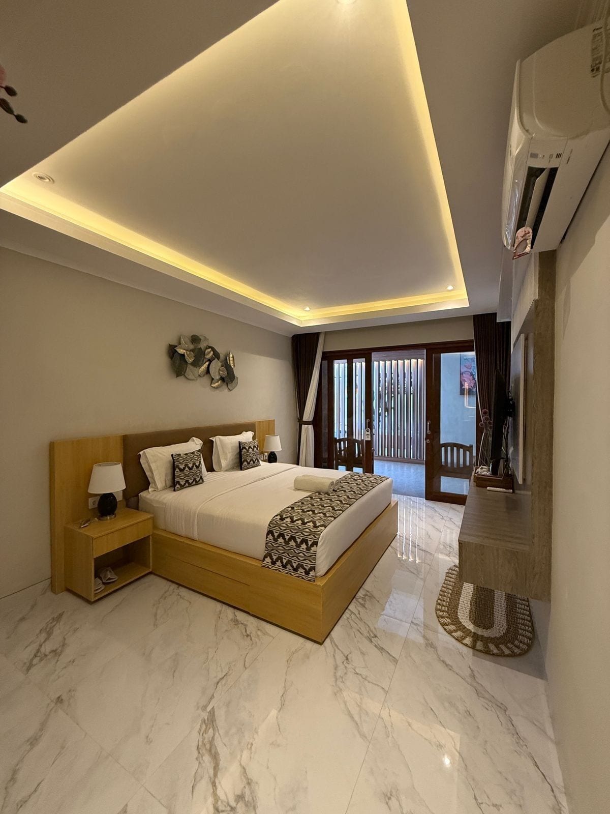 Superior Double Room, 1 Bedroom, Non Smoking, Balcony | Seterika/papan seterika, Wi-fi percuma 