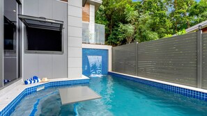 Una piscina climatizada