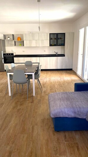 Apartment, Patio | Private kitchen - Apt. Barbarossa by Solturelba (Porto Azzurro)