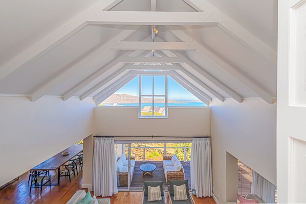 Blick von der Unterkunft