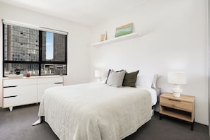 2 chambres, bureau, fer et planche à repasser, Wi-Fi gratuit