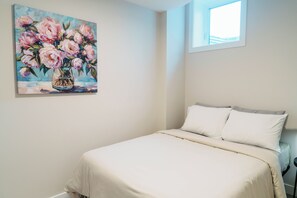 2 室のベッドルーム、ベッドシーツ